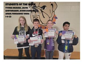 students of the week